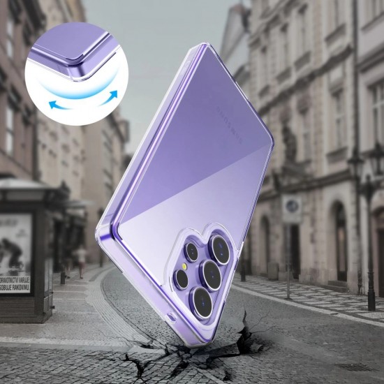 Tech-Protect Flexair Hybrid Case for Samsung Galaxy S25 Ultra - Clear