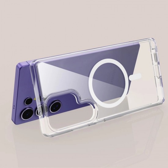 Tech-Protect FlexAir Hybrid MagSafe Case for Samsung Galaxy S25 Ultra - Clear