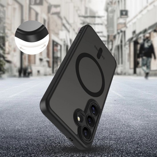 Tech-Protect MagCam MagSafe Case for Samsung Galaxy S25 - Black