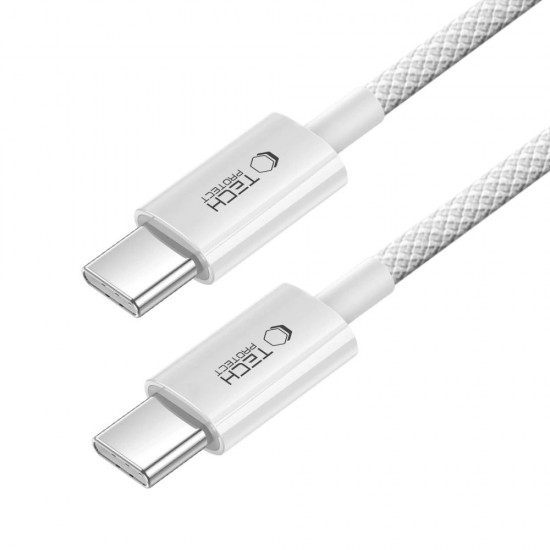 Cable Tech-Protect Ultraboost Lite USB-C PD60W/3A 100 cm - gray