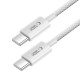 Cable Tech-Protect Ultraboost Lite USB-C PD60W/3A 100 cm - gray