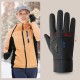 Tech-Protect WG01 Gloves with Touch Tips M - Black
