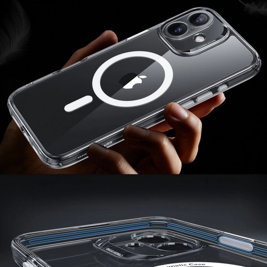ESR Classic Pro Set Halolock MagSafe iPhone 16 Case - Clear