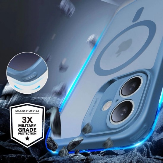 ESR Classic Pro Set Halolock MagSafe case for iPhone 16 - blue