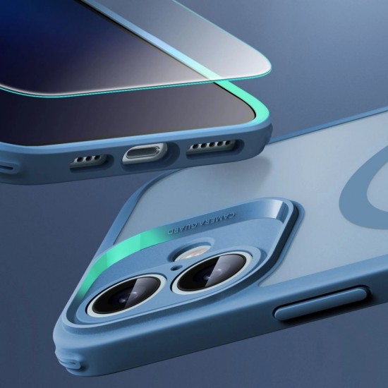 ESR Classic Pro Set Halolock MagSafe case for iPhone 16 - blue