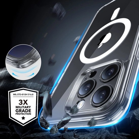 ESR Classic Pro Set Halolock MagSafe Case for iPhone 16 Pro Max - Clear