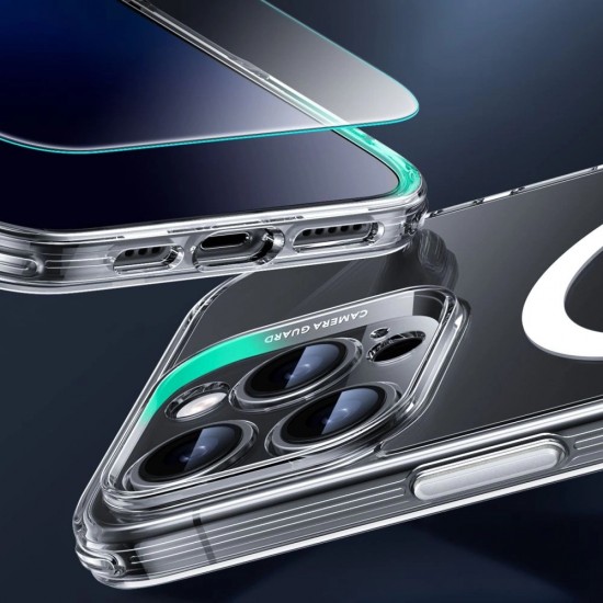 ESR Classic Pro Set Halolock MagSafe Case for iPhone 16 Pro Max - Clear