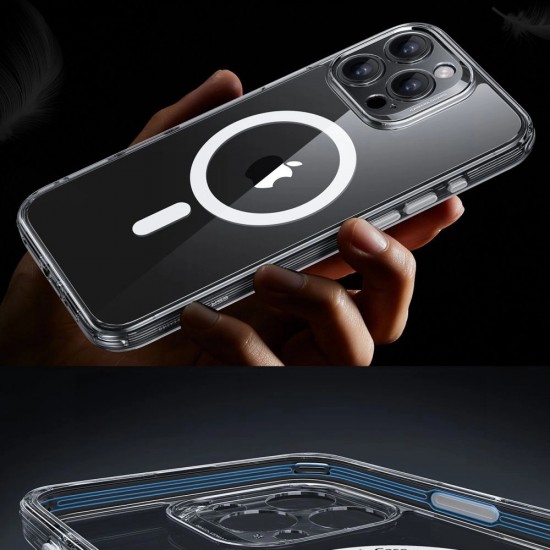 ESR Classic Pro Set Halolock MagSafe Case for iPhone 16 Pro Max - Clear