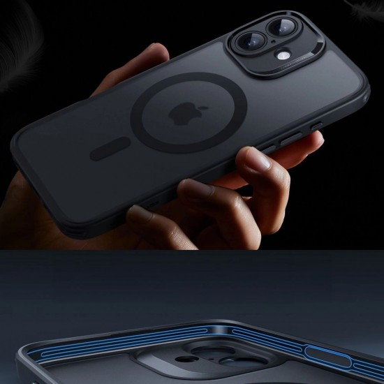 ESR Classic Pro Set Halolock MagSafe case for iPhone 16 - black