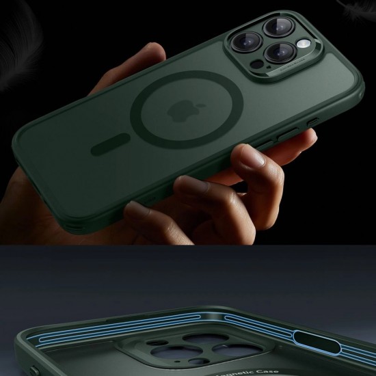 ESR Classic Pro Set Halolock MagSafe Case for iPhone 16 Pro Max - Green