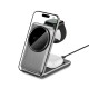 QI15W-A42 3in1 Inductive Charger with MagSafe for Apple Devices - Gray