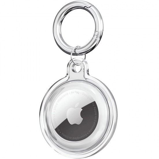 Tech-Protect Icon 4-pack Case for Apple AirTag - Transparent