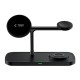 Tech-Protect QI15W-A45 3in1 Wireless Charger with MagSafe for Apple Devices - Black