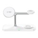 Tech-Protect QI15W-A45 3in1 Wireless Charger with MagSafe for Apple Devices - White