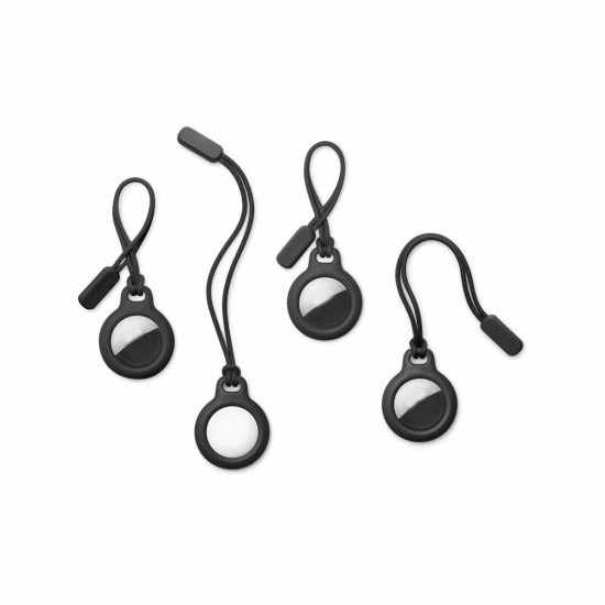 Tech-Protect Rough 2-pack case for Apple AirTag - black