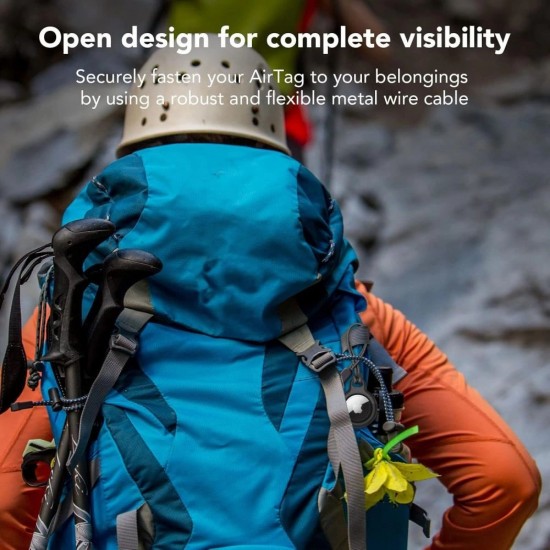 Tech-Protect Rough 2-pack case for Apple AirTag - black