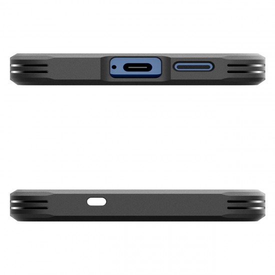 Spigen Tough Armor MagSafe case for Samsung Galaxy S25 - black