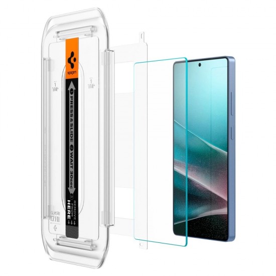 Spigen Glas.tR EZ FIT 2-pack tempered glass for Samsung Galaxy S25 Ultra - transparent