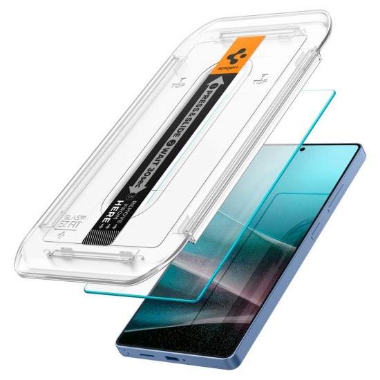Spigen Glas.tR EZ FIT 2-pack tempered glass for Samsung Galaxy S25 Ultra - transparent