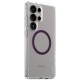 CARE by PanzerGlass Flagship Urban Combat Purple QI Case for Samsung Galaxy S25 Ultra - Transparent