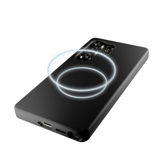 Puro Icon Silicone Case for Samsung Galaxy S25 Ultra - Black