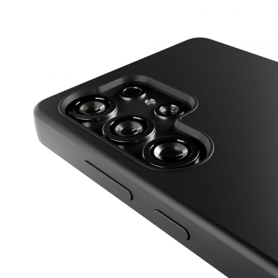 Puro Icon Silicone Case for Samsung Galaxy S25 Ultra - Black