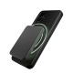 Puro Icon Mag Silicone Case with MagSafe for Samsung Galaxy S25+ - Black