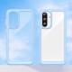 Outer Space Case for Samsung Galaxy A56 Cover with Flexible Frame - Blue