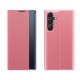 New Sleep Case Flip Cover with Stand Function for Samsung Galaxy A26 - Pink