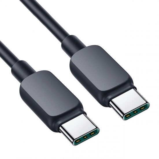 Joyroom Multi-Color Series A14 USB-C / USB-C 60W Cable 1.2 m - Black