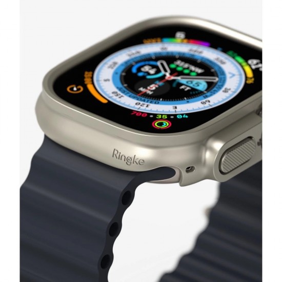 Ringke Slim 2-pack Case for Apple Watch Ultra 1/2 (49mm) - Clear & Titanium