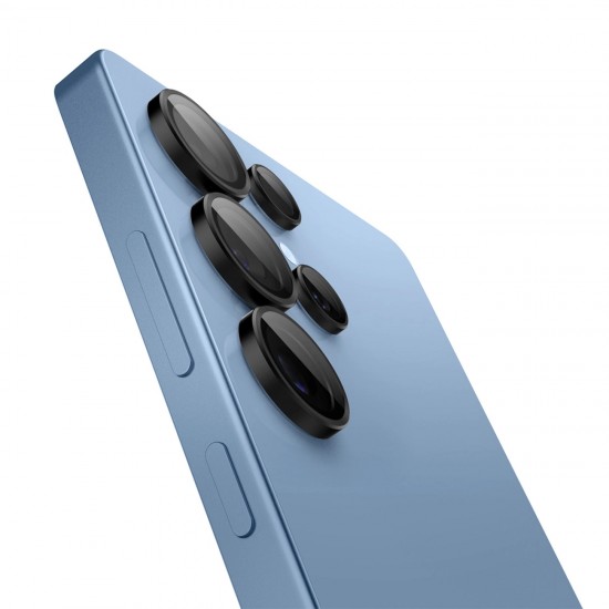 Spigen Optik Pro GLAS.TR EZ FIT 2-pack Camera Cover for Samsung Galaxy S25 Ultra - Black