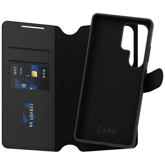 CARE by PanzerGlass Feature Tango 2in1 Wallet Case for Samsung Galaxy S25 Ultra - Black
