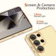 Tech-Protect MagFlex MagSafe Case for Samsung Galaxy S25 Ultra - Transparent Gold