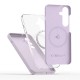 Tech-Protect Liquid Silicone MagSafe Case for Samsung Galaxy S25+ - Pink