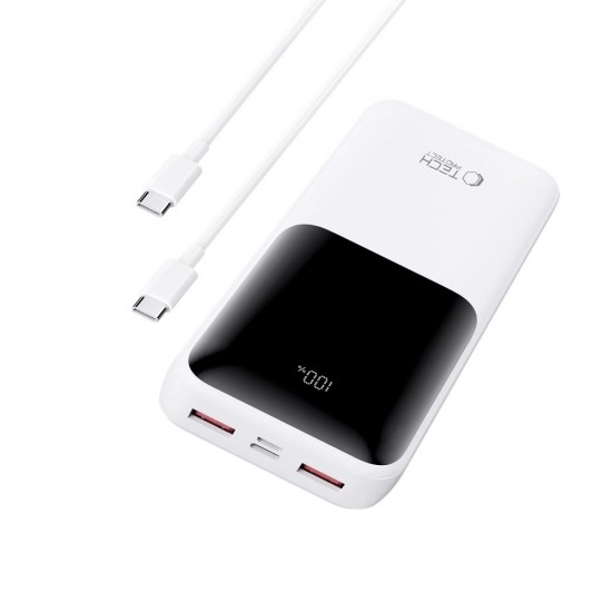Powerbank Tech-Protect PB02 20000mAh 22.5W - white