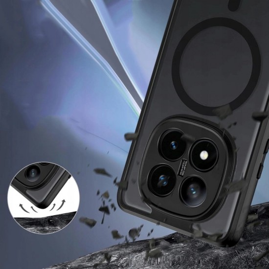 Tech-Protect MagMat MagSafe case for Xiaomi Redmi Note 14 Pro+ 5G - matte black