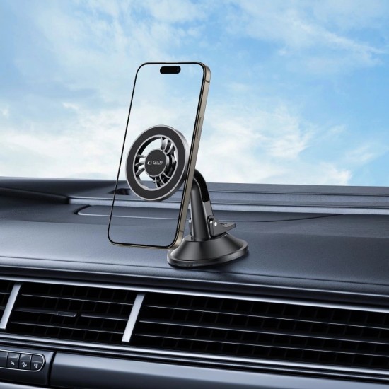 Tech-Protect N56 Magnetic MagSafe Car Holder for Cockpit, Windshield Mount - Black