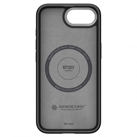 Spigen Enzo Aramid MagSafe iPhone 16e Case - Black
