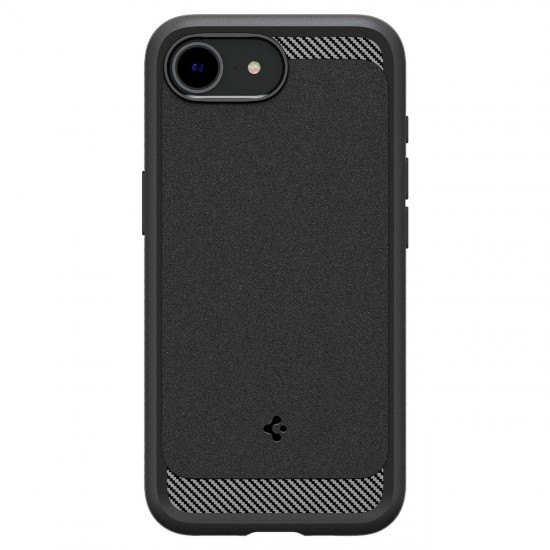 Spigen Rugged Armor MagSafe case for iPhone 16e / 17e - black