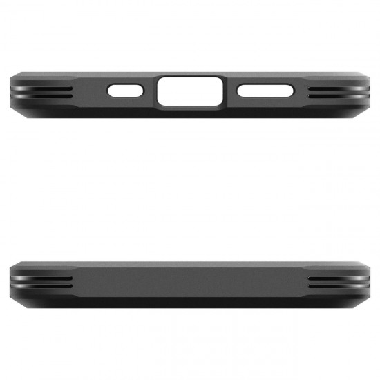 Spigen Tough Armor Case with MagSafe for iPhone 16e / 17e with Stand - Black