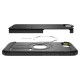 Spigen Tough Armor Case with MagSafe for iPhone 16e / 17e with Stand - Black