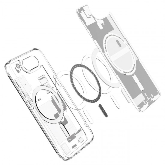 Spigen Ultra Hybrid MagSafe Case for iPhone 16e / 17e Zero One - White