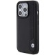 BMW Leather Blue Dots iPhone 15 Pro Max Case - Black