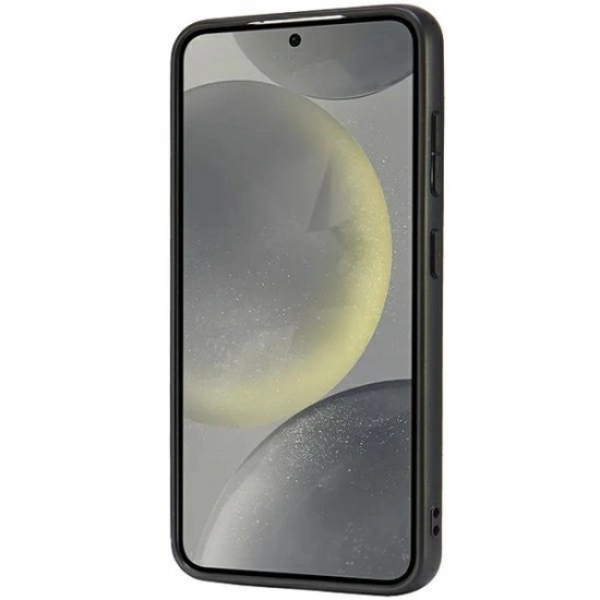 Audi Genuine Leather MagSafe S24 S921 black-red hardcase AU-TPUPCS24-R8/D3-RD