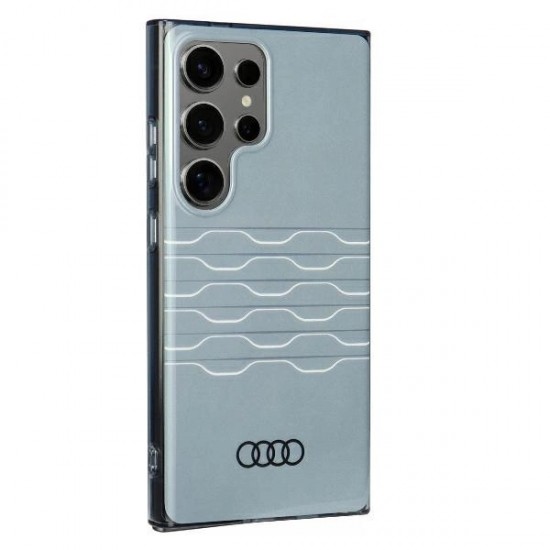 Audi IML Geometric Pattern Case S24 Ultra S928 gray/gray hardcase AU-IMLS24U-A6/D3-GY