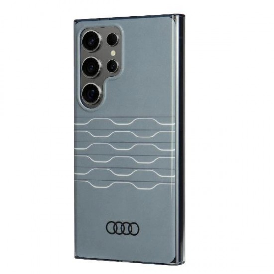 Audi IML Geometric Pattern Case S24 Ultra S928 gray/gray hardcase AU-IMLS24U-A6/D3-GY