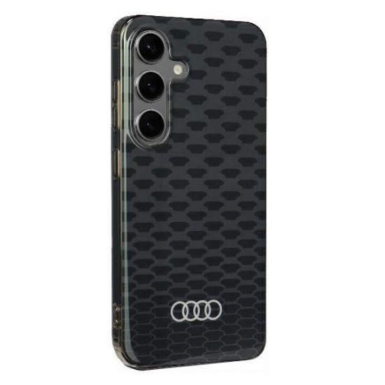 Audi IML Stitching Pattern MagSafe Case S24 S921 black/black hardcase AU-IMLMS24-Q5/D3-BK