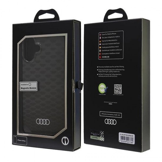 Audi IML Stitching Pattern MagSafe iPhone 16 Plus 6.7