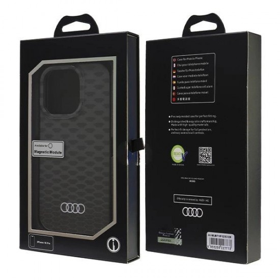 Audi IML Stitching Pattern MagSafe iPhone 16 Pro 6.3